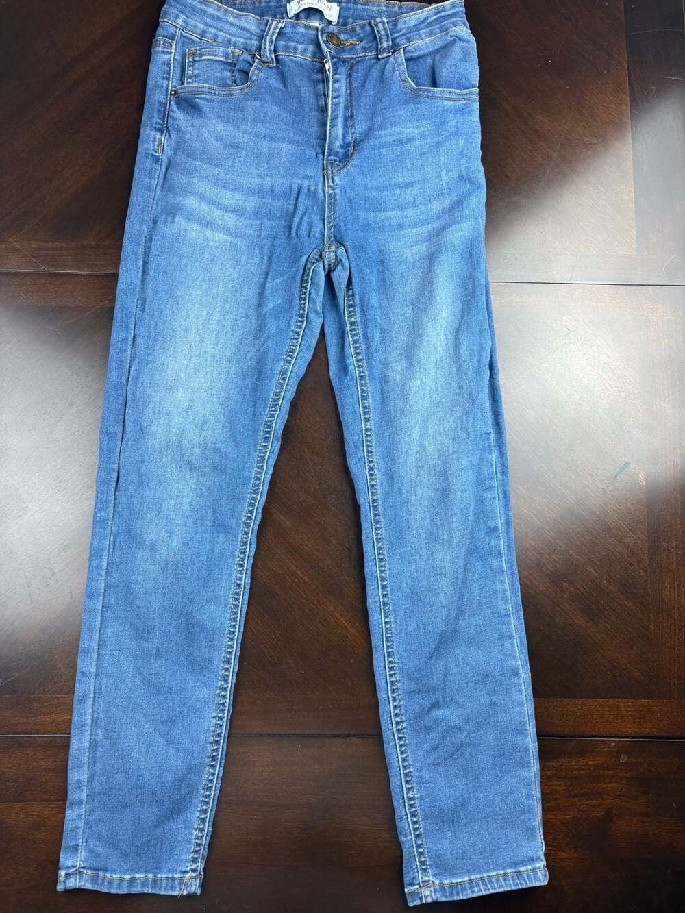 Wax Jean Sustainable Denim Women’s Size 7/28 High Rise Skinny Jeans Medium Wash